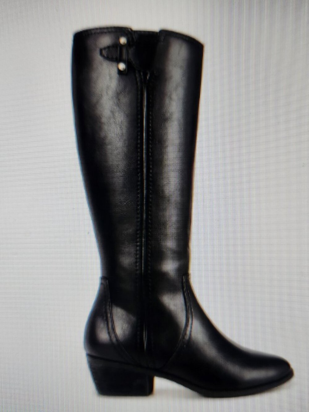 Dr. Scholls Black "Brillance" Boots. NIB. Size 6